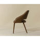 Galen Missouri Cognac Leather Dining Armchair